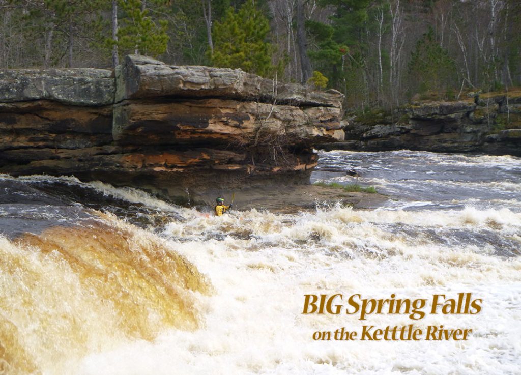 big spring falls on the Kettle River