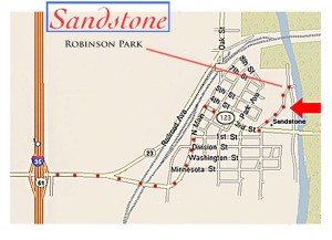 Robinson Park in Sandstone Minnesota